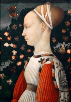 Pisanello, Ritratto di principessa estense, 1449