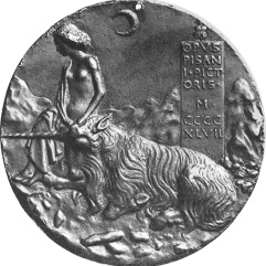 Medaglia di Cecilia Gonzaga, verso